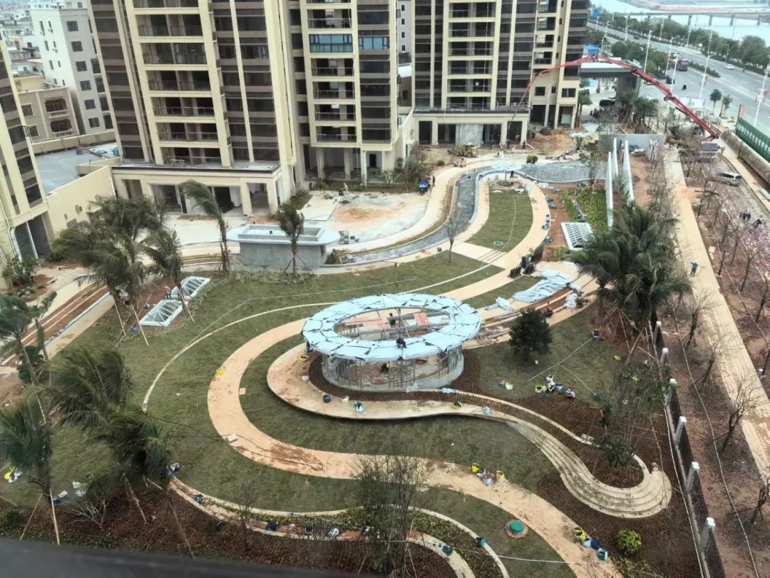 滨江华府2月工程进度丨万物向新启"家"音