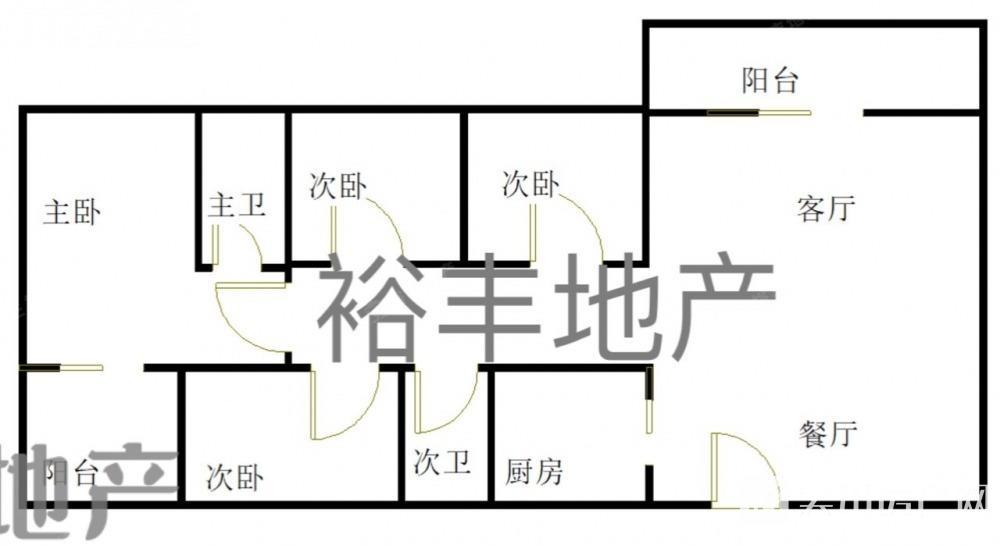 出租金牛二期-和悅居4室2廳2衛(wèi)147平米2200元/月住宅