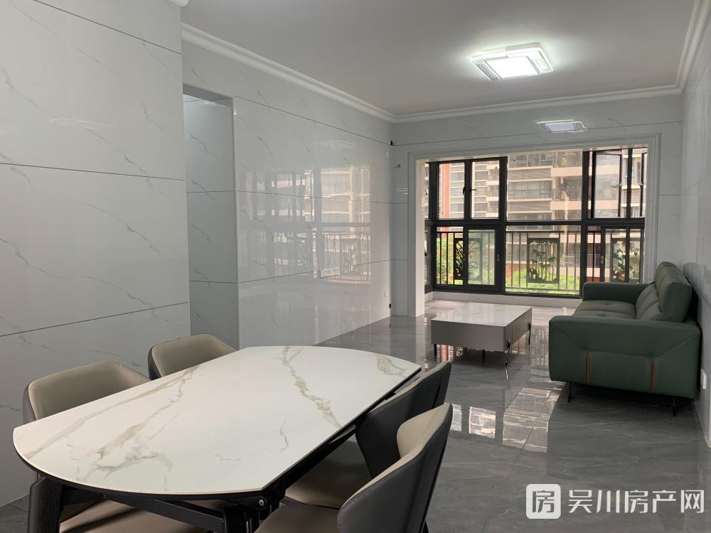 出租金沙廣場 華府家私家電齊全，拎包入住3室2廳2衛(wèi)120平米2500元/月住宅